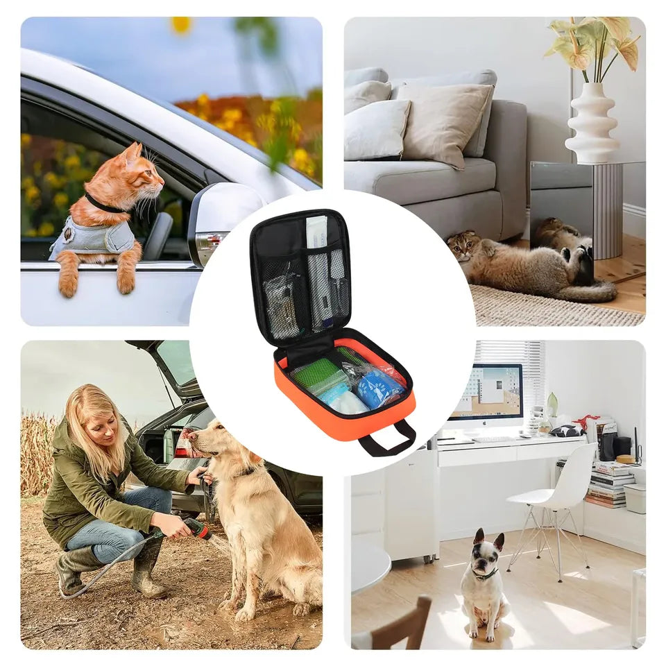 Pet First Aid Kit | Travel & Home Emergency Care Set
