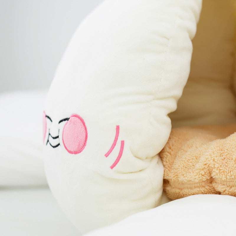 Warm Plush Cat Bed Cave | Cozy Winter Hideaway