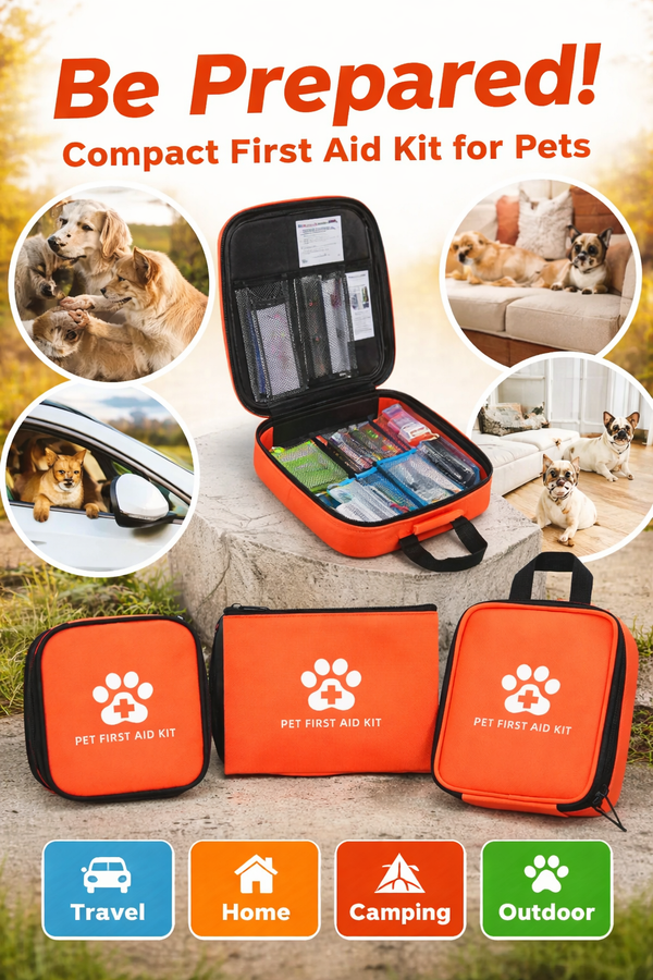 Pet First Aid Kit | Travel & Home Emergency Care Set